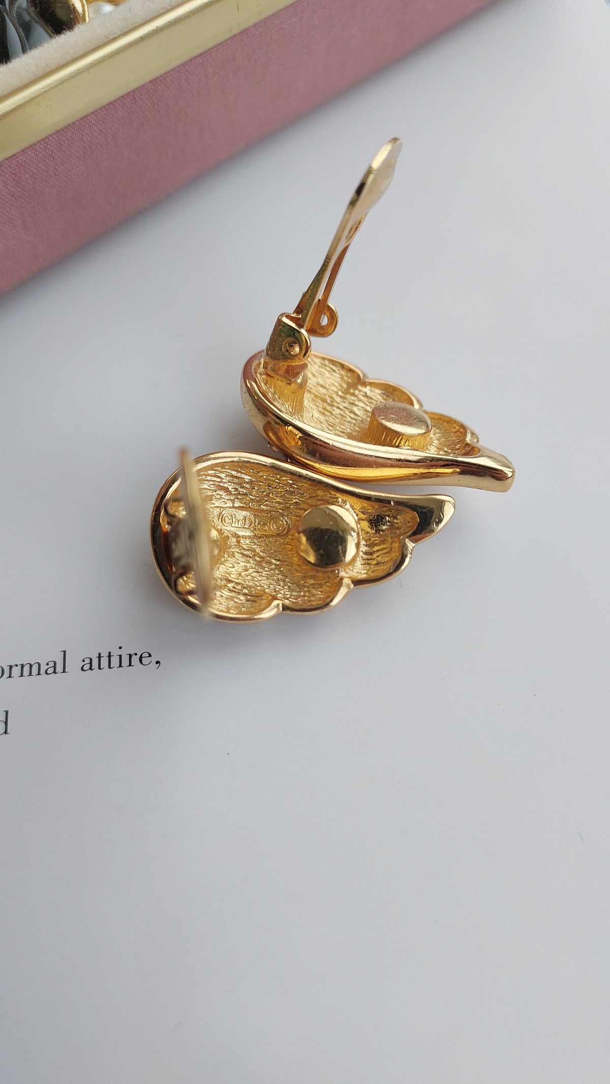 Klipsy Chr.Dior