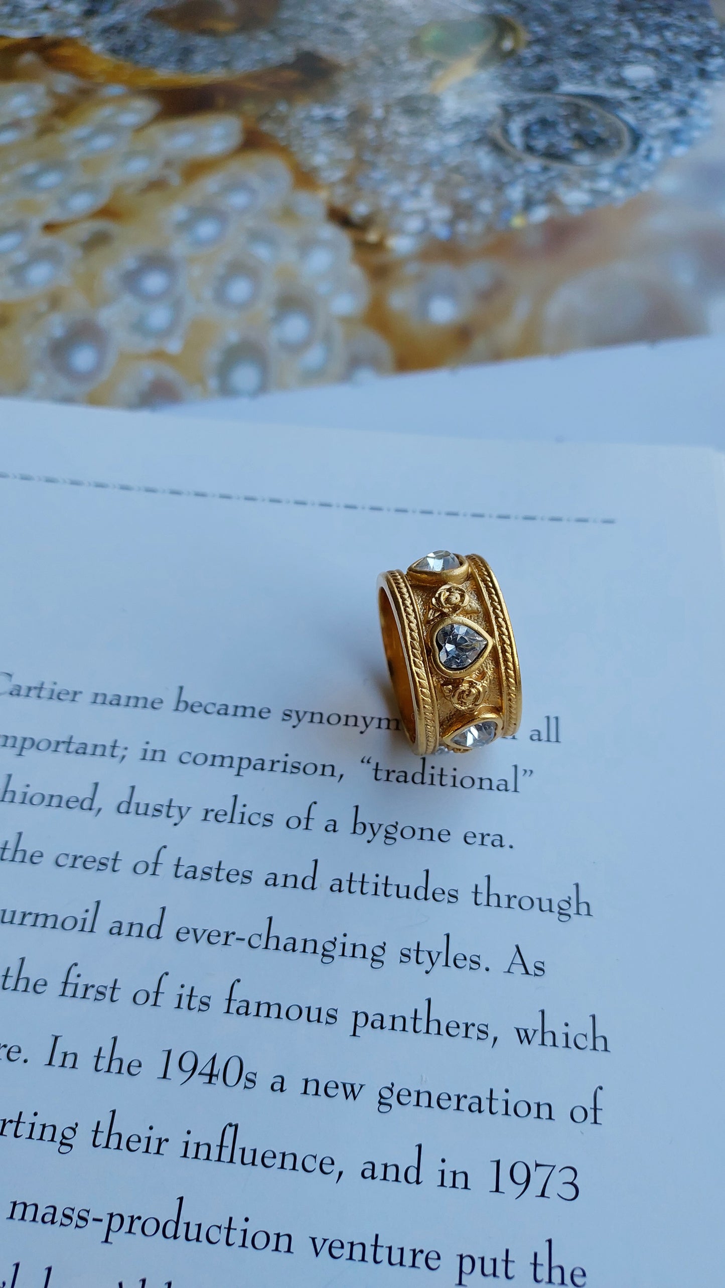 Pierścionek Elizabeth Taylor for Avon