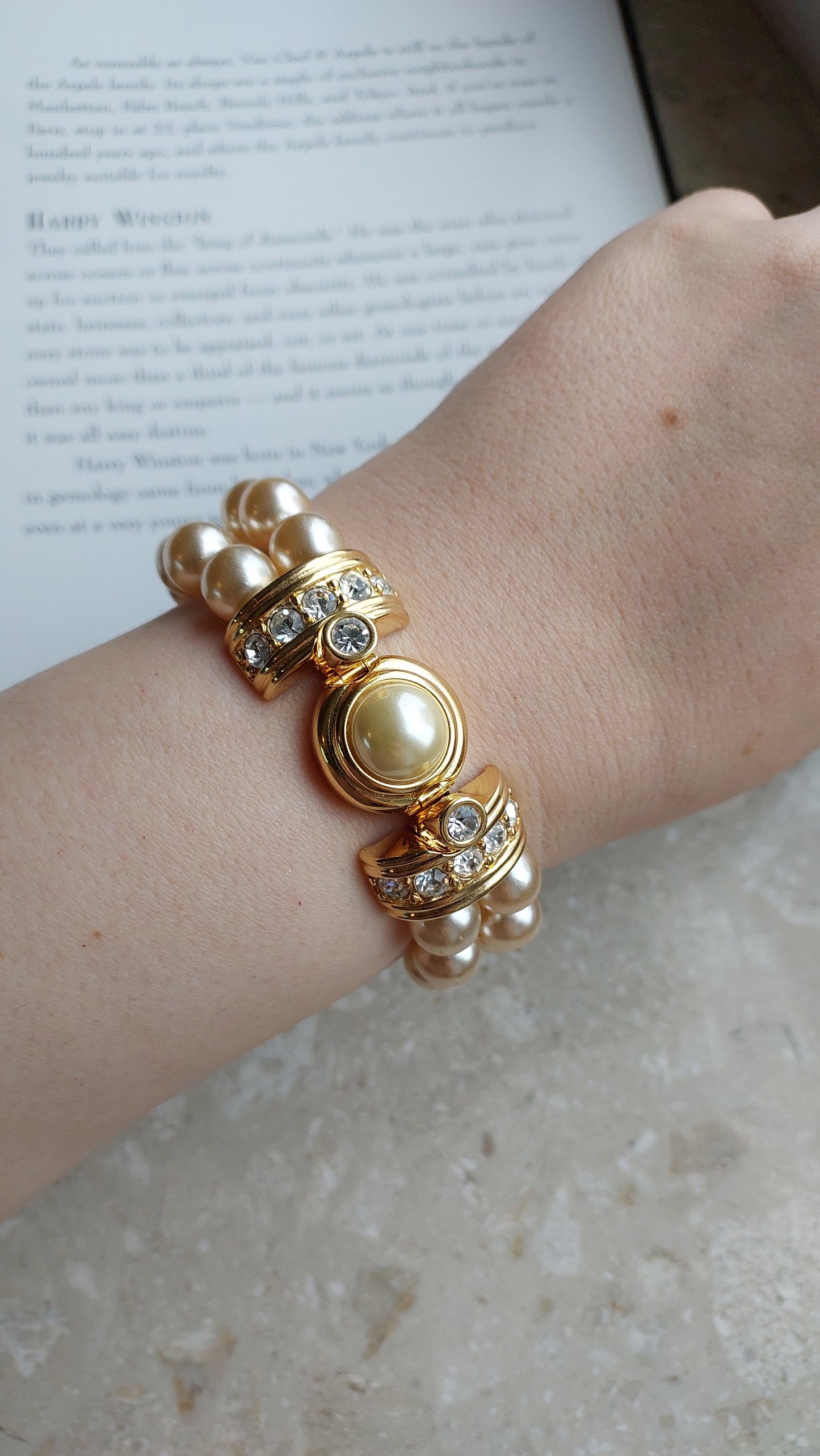 Bransoletka KJL (Kenneth Jay Lane)