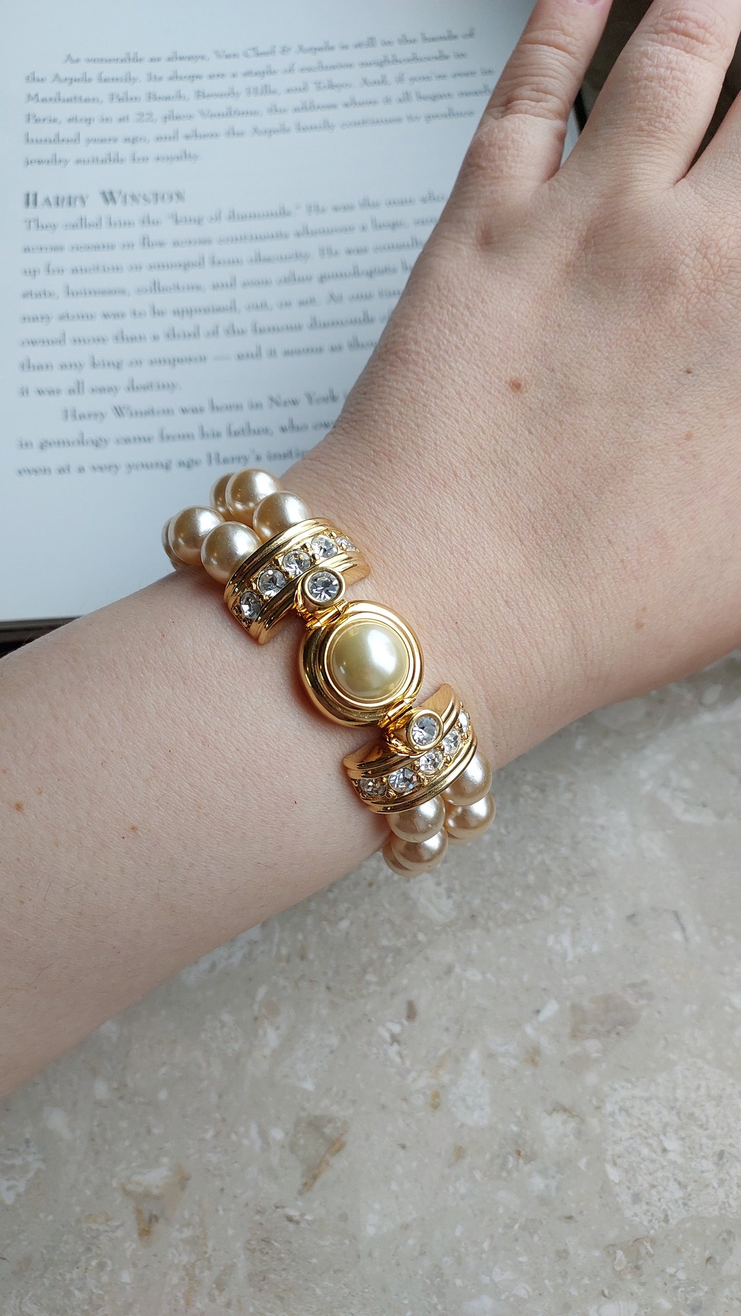 Bransoletka KJL (Kenneth Jay Lane)