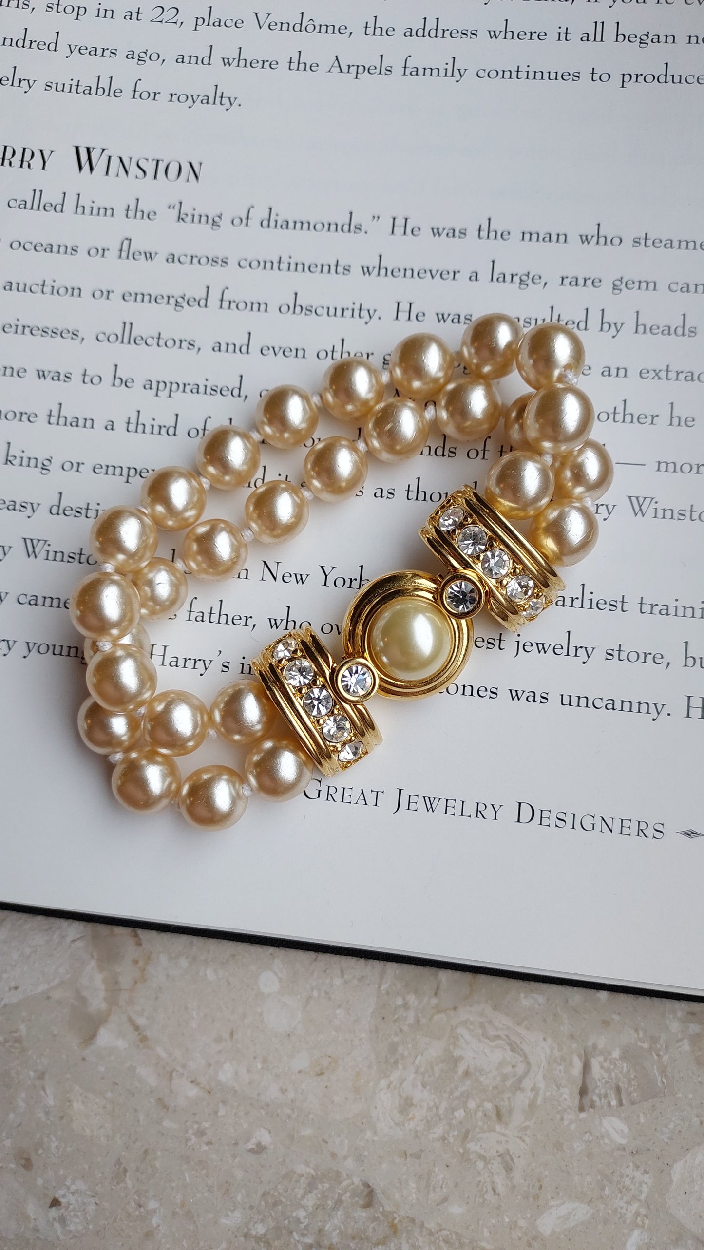 Bransoletka KJL (Kenneth Jay Lane)