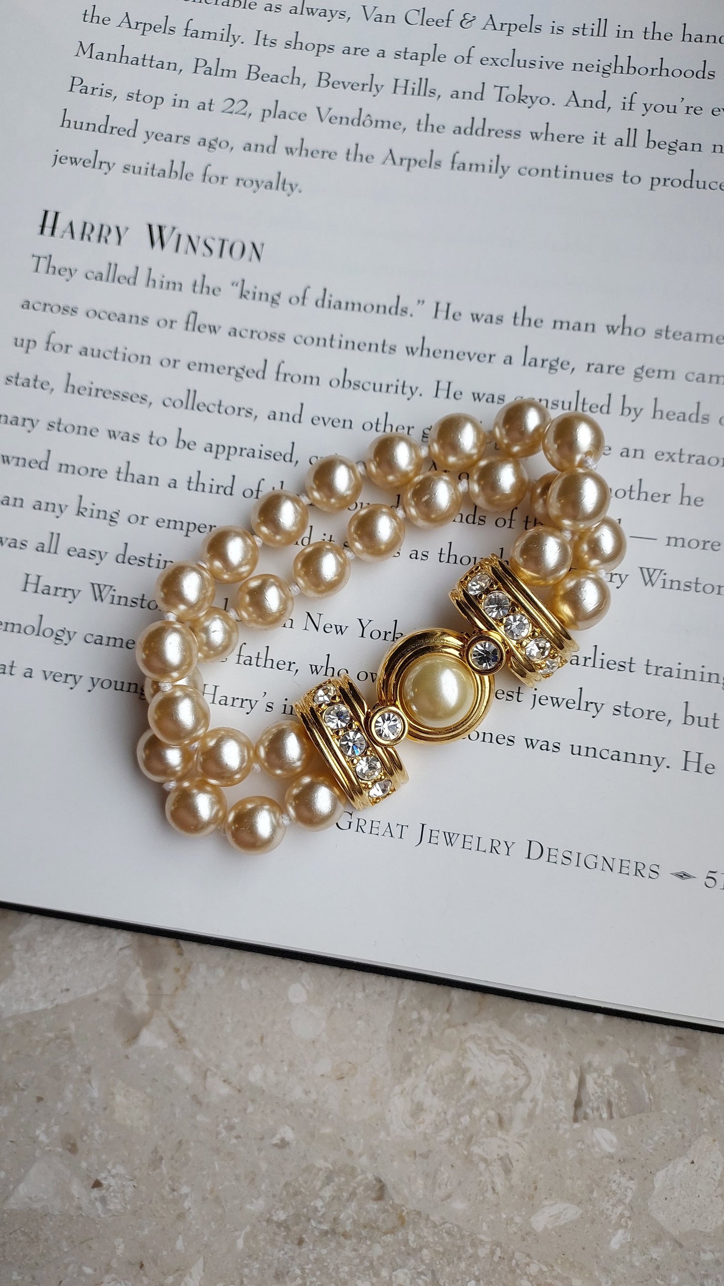 Bransoletka KJL (Kenneth Jay Lane)