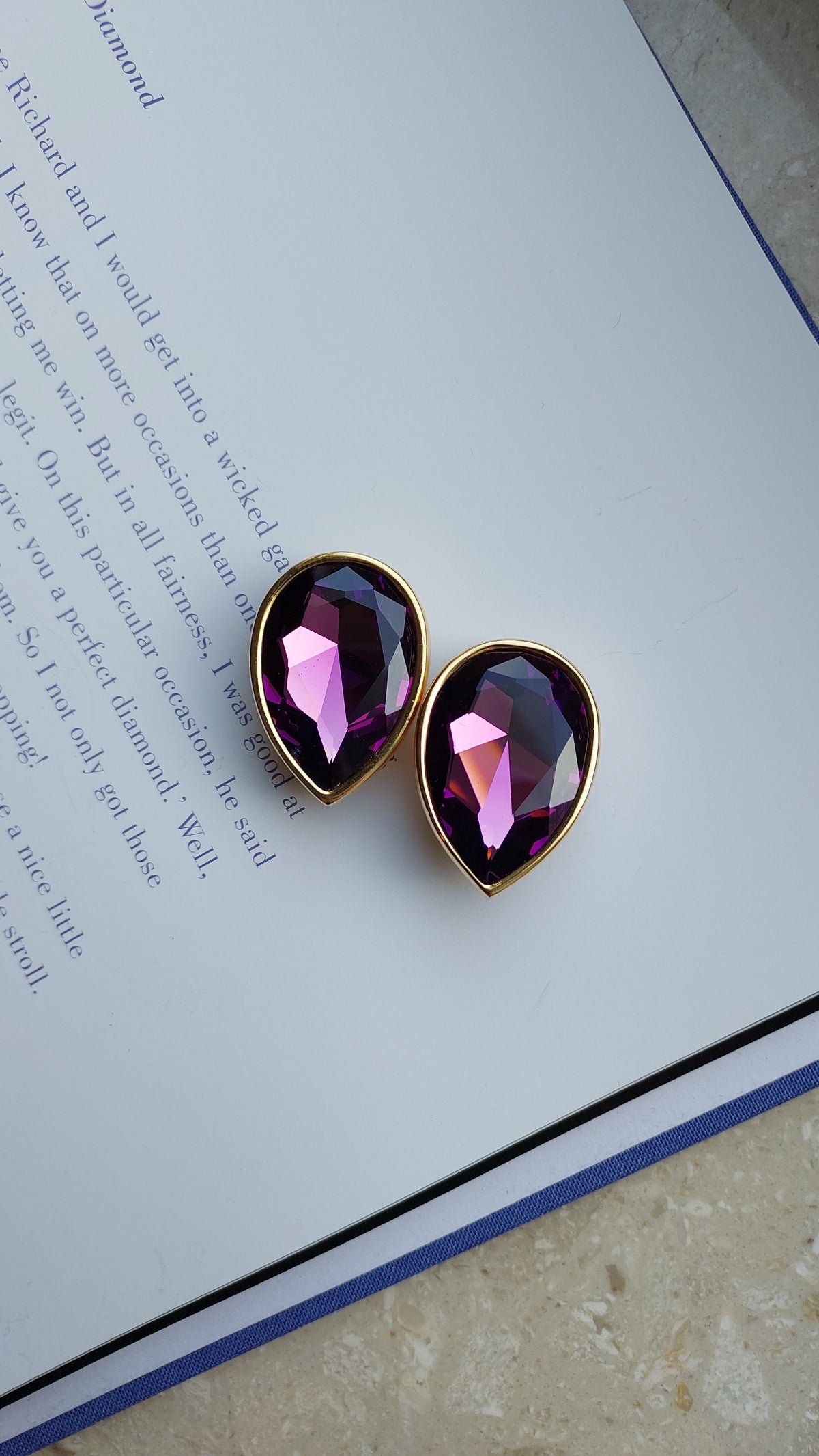 Klipsy Swarovski