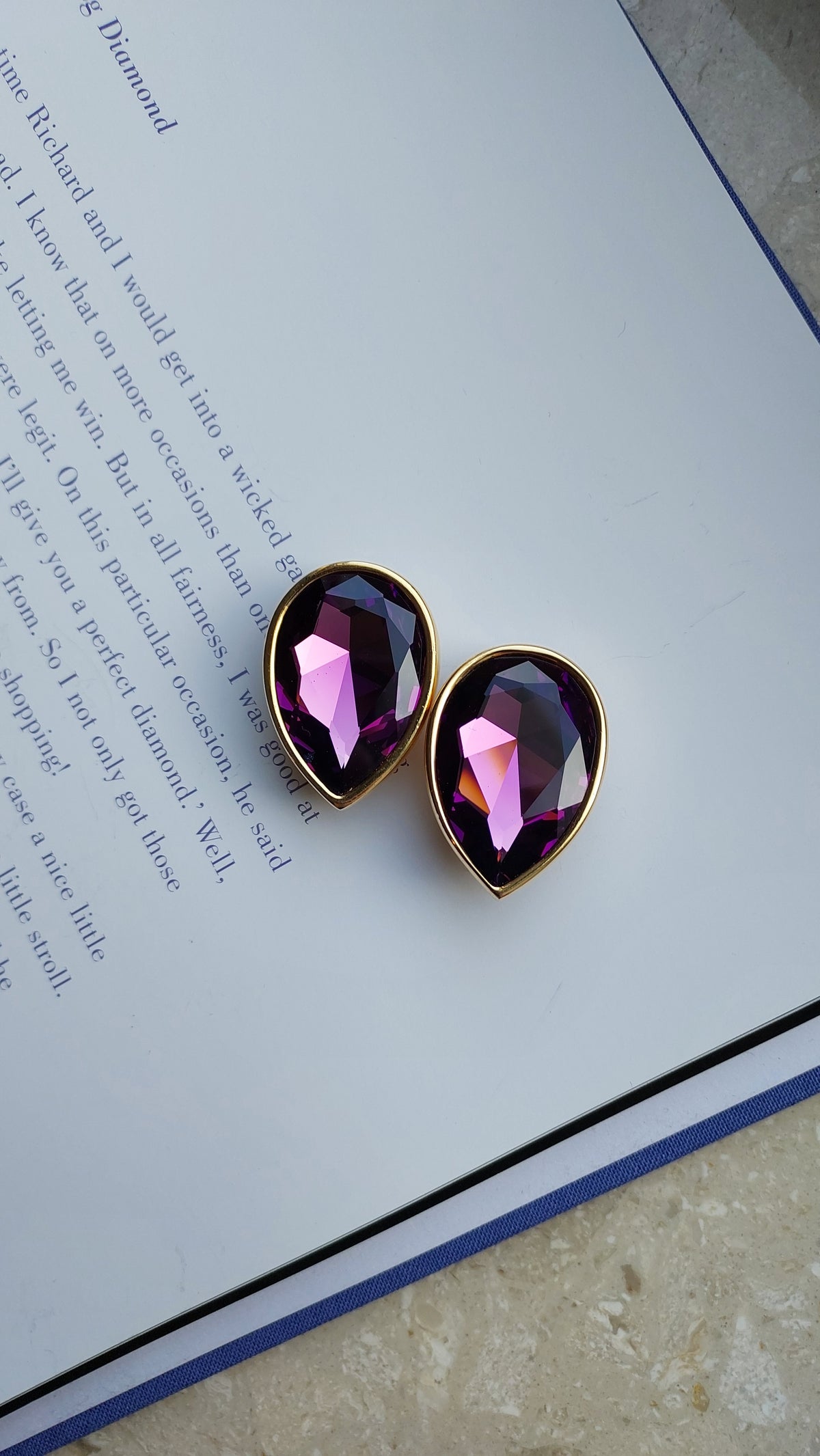 Klipsy Swarovski
