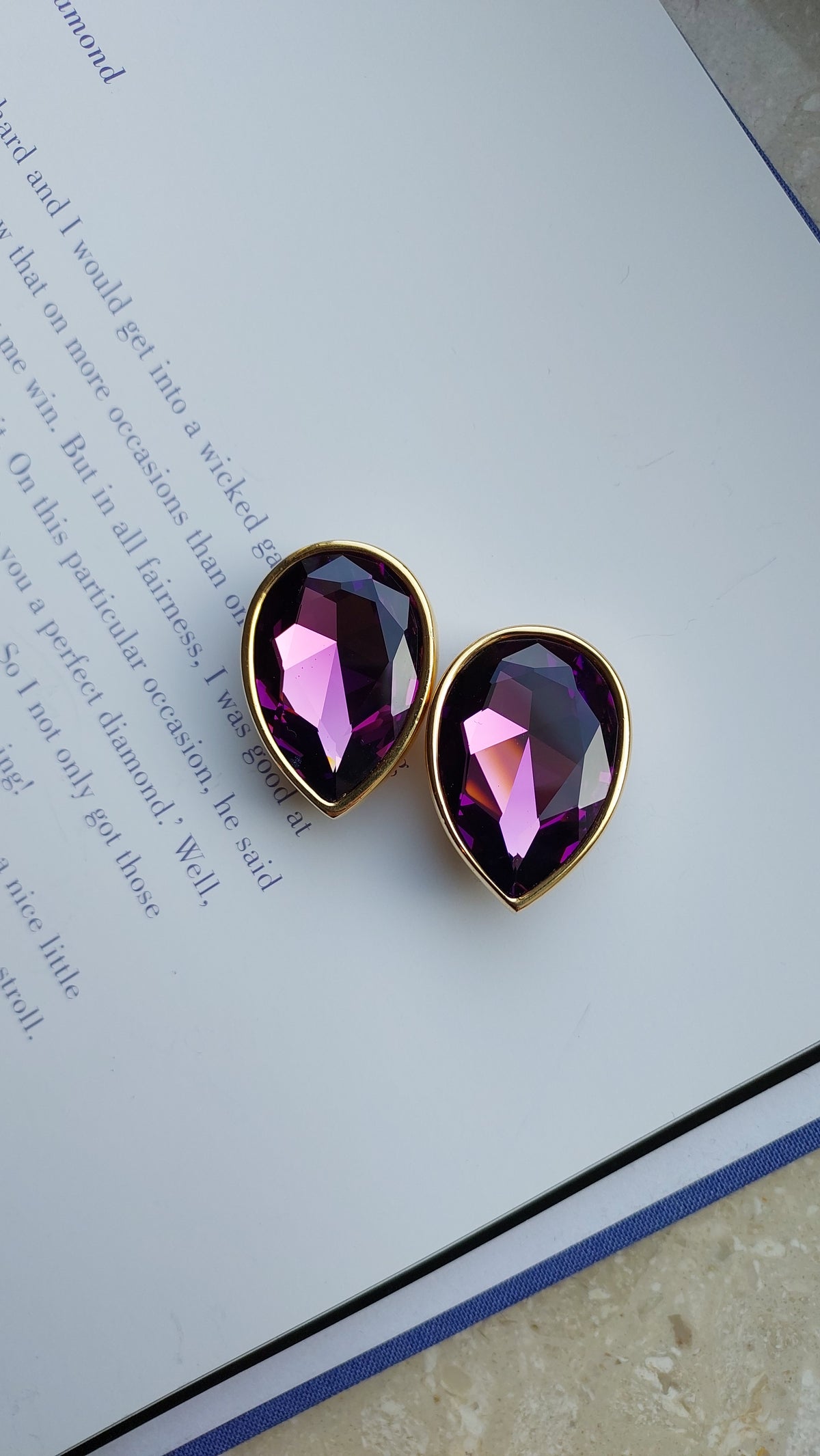 Klipsy Swarovski