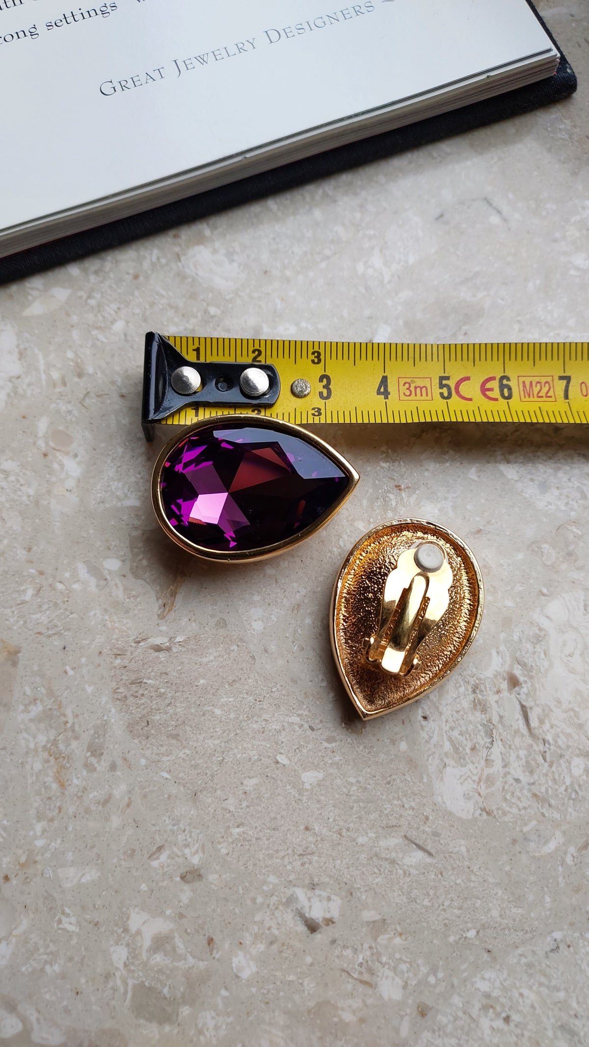 Klipsy Swarovski