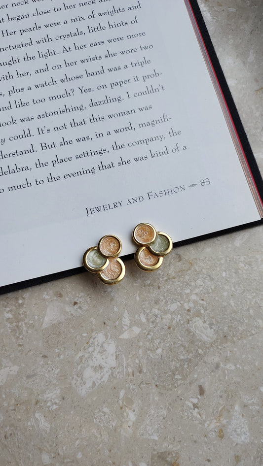 Kolczyki Monet