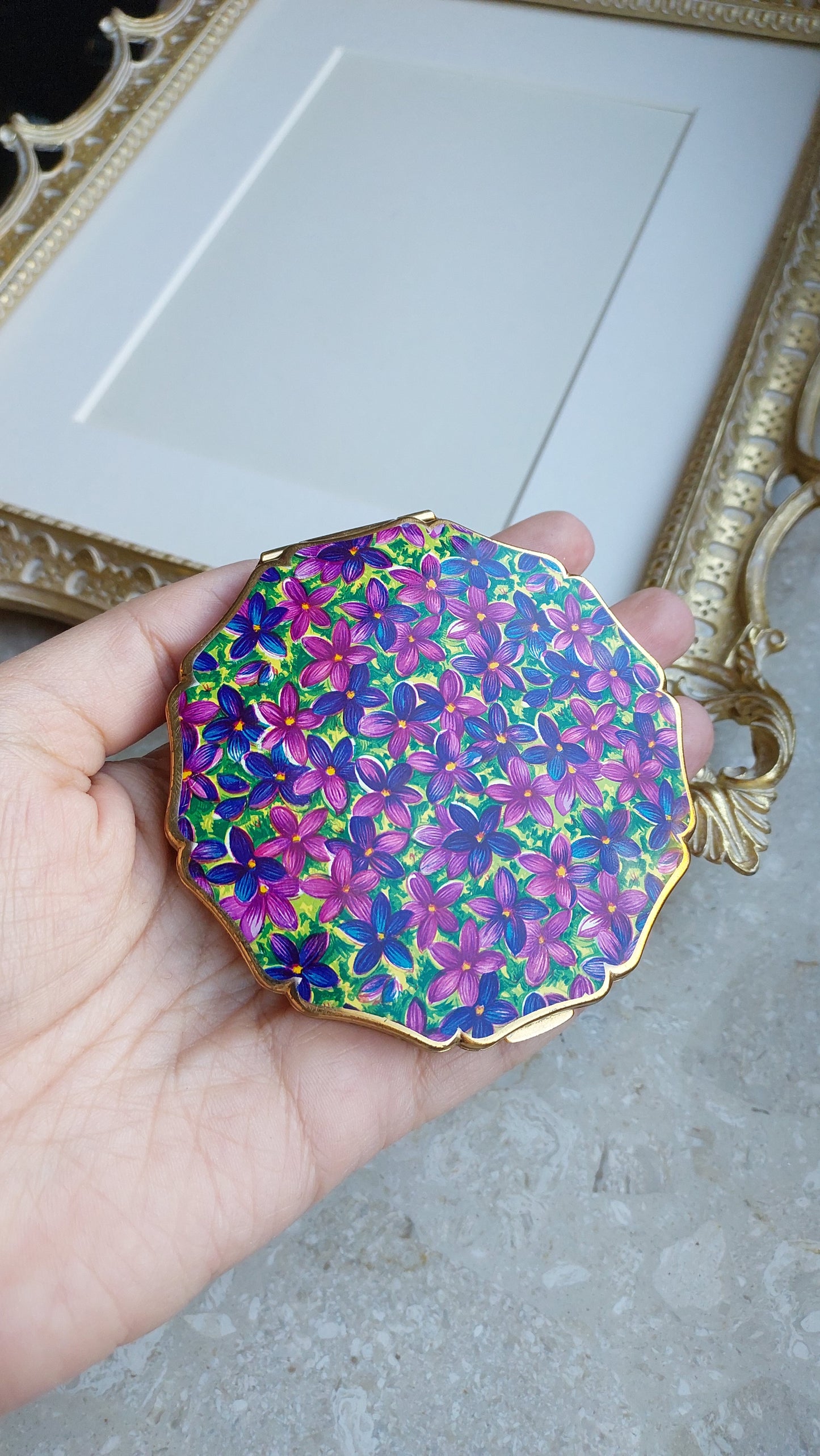 Puderniczka Stratton made in England