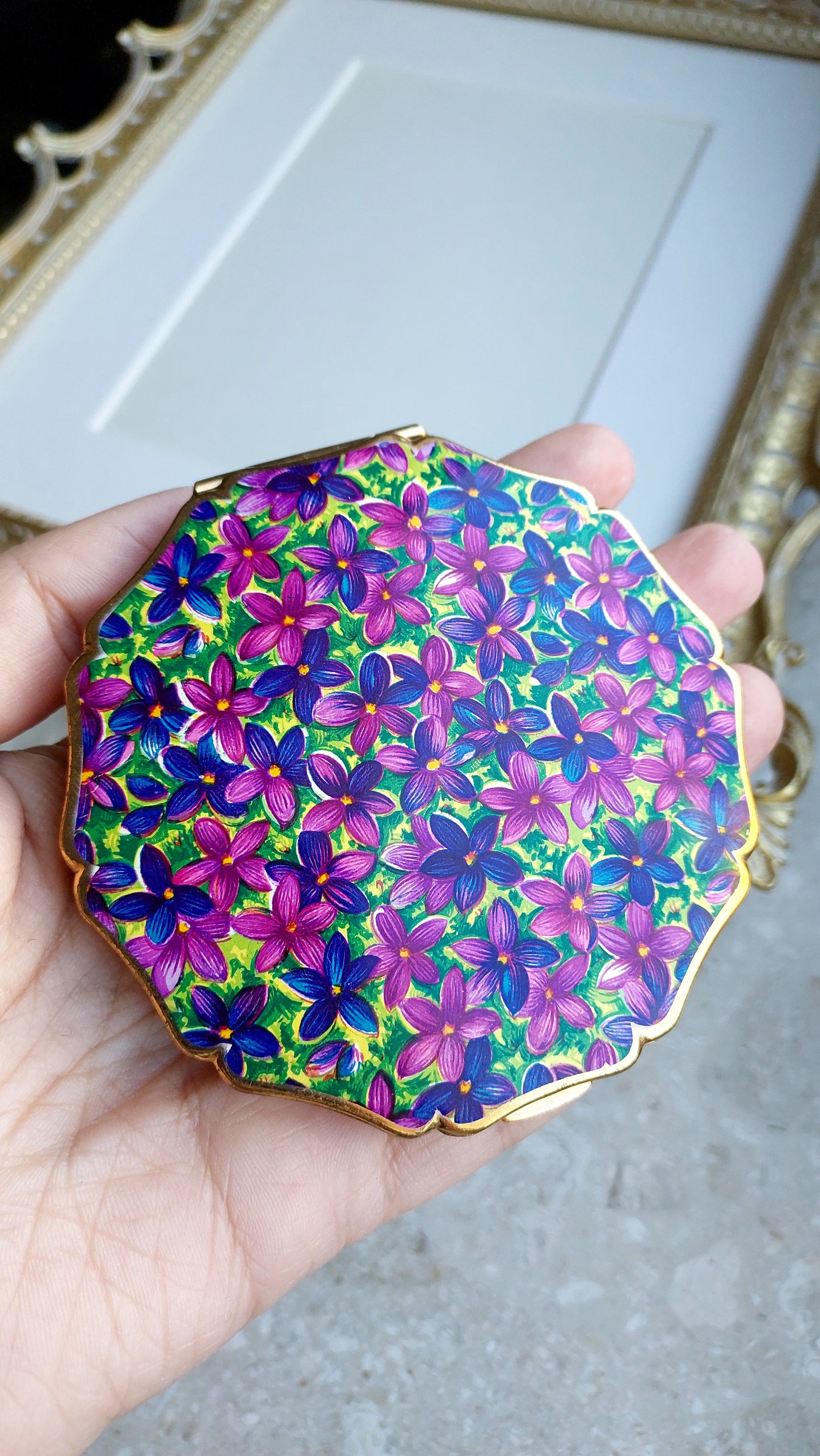 Puderniczka Stratton made in England