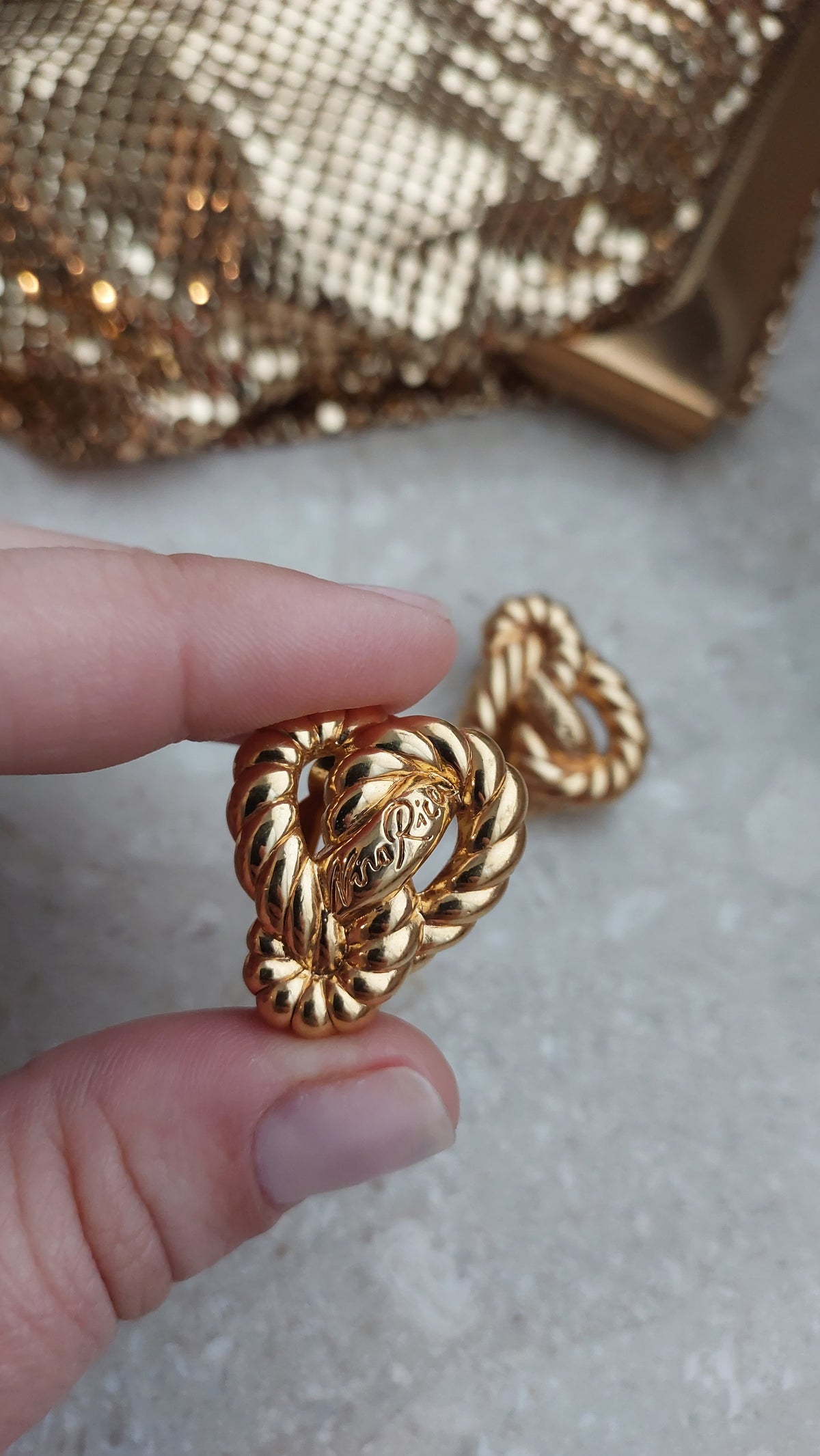 Klipsy Nina Ricci