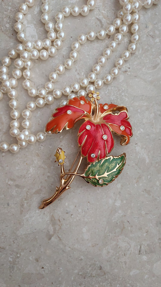 Broszka Barrera for Avon