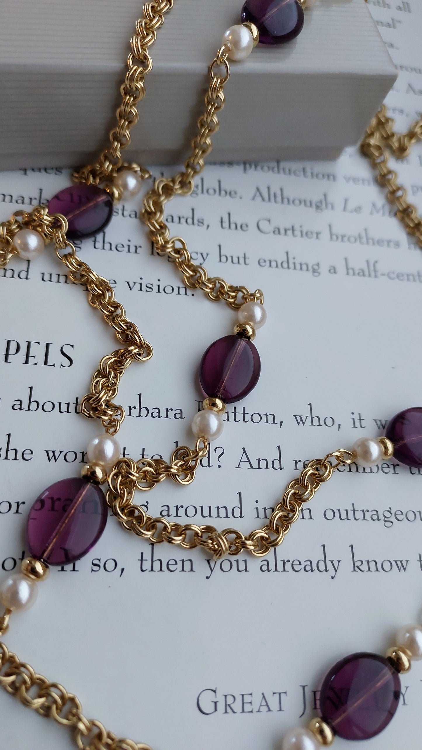 Naszyjnik Avon "Venetian Touch " 1986r