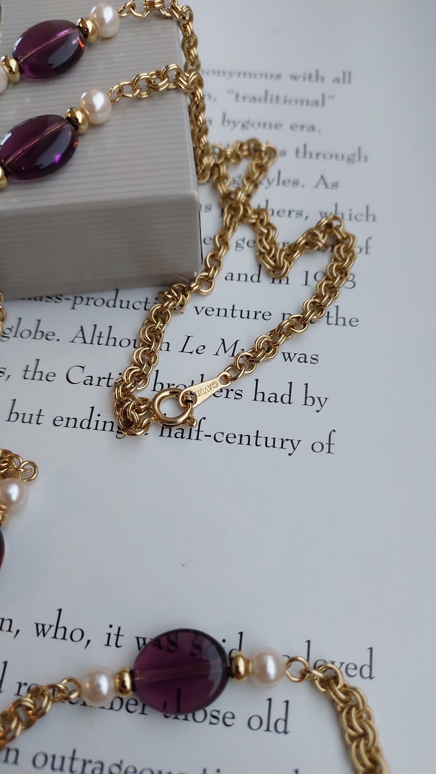 Naszyjnik Avon "Venetian Touch " 1986r