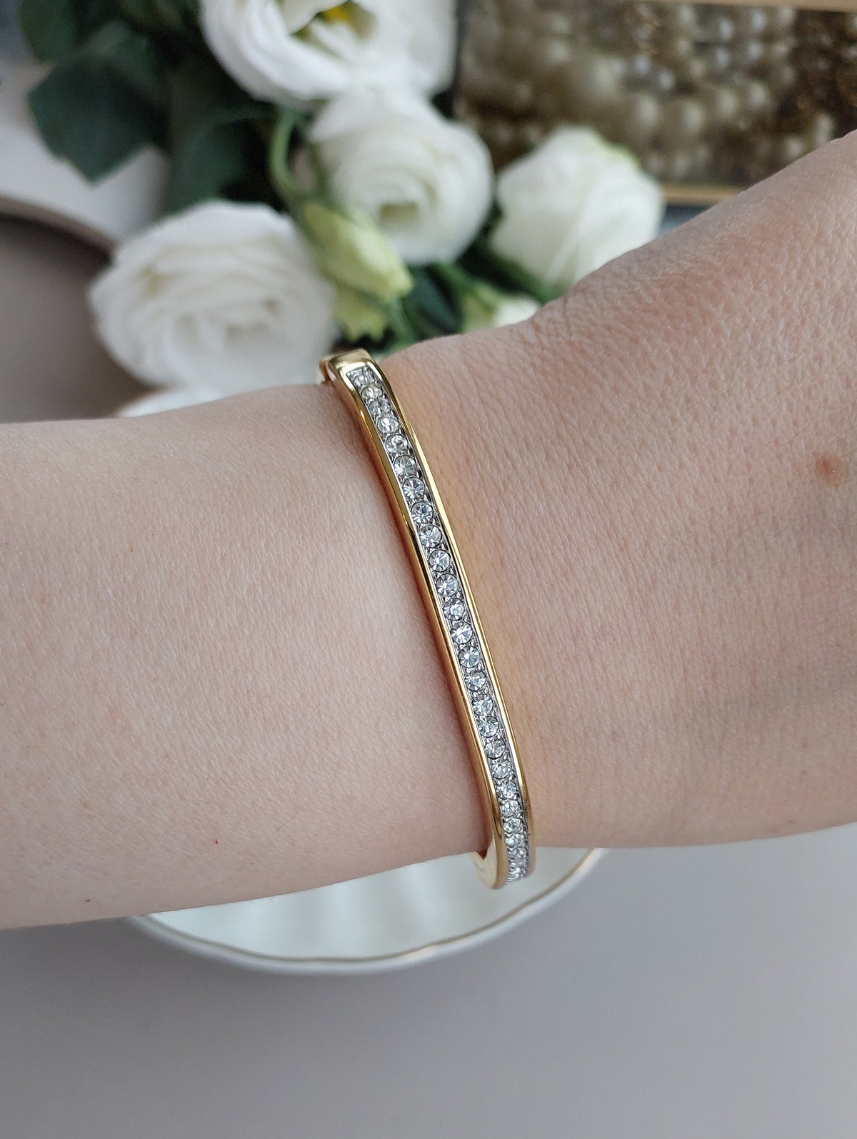 Bransoletka Swarovski (17,2cm)