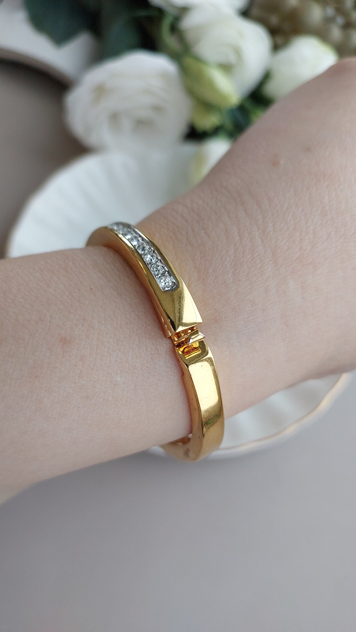 Bransoletka Swarovski (17,2cm)