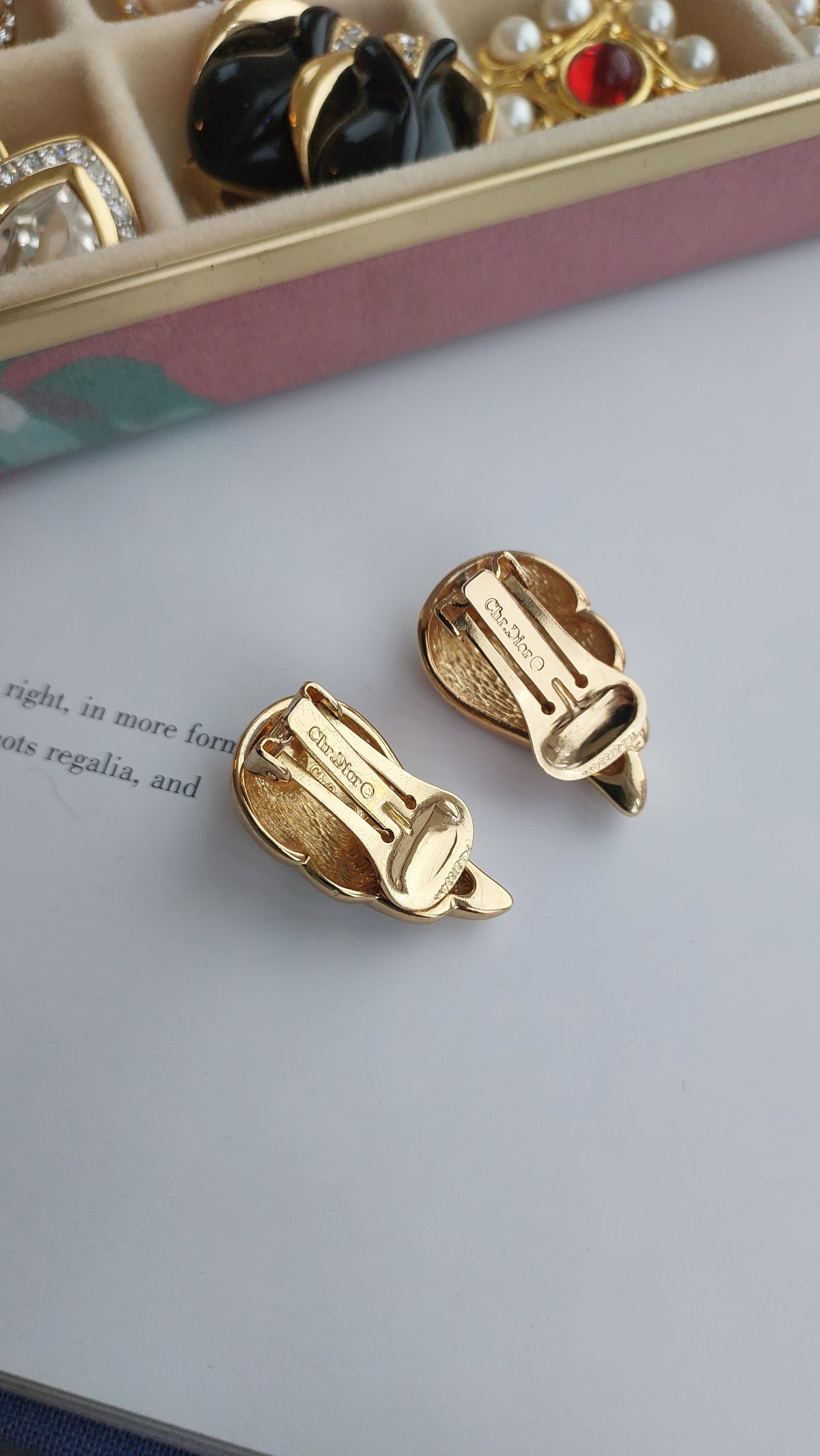 Klipsy Chr.Dior