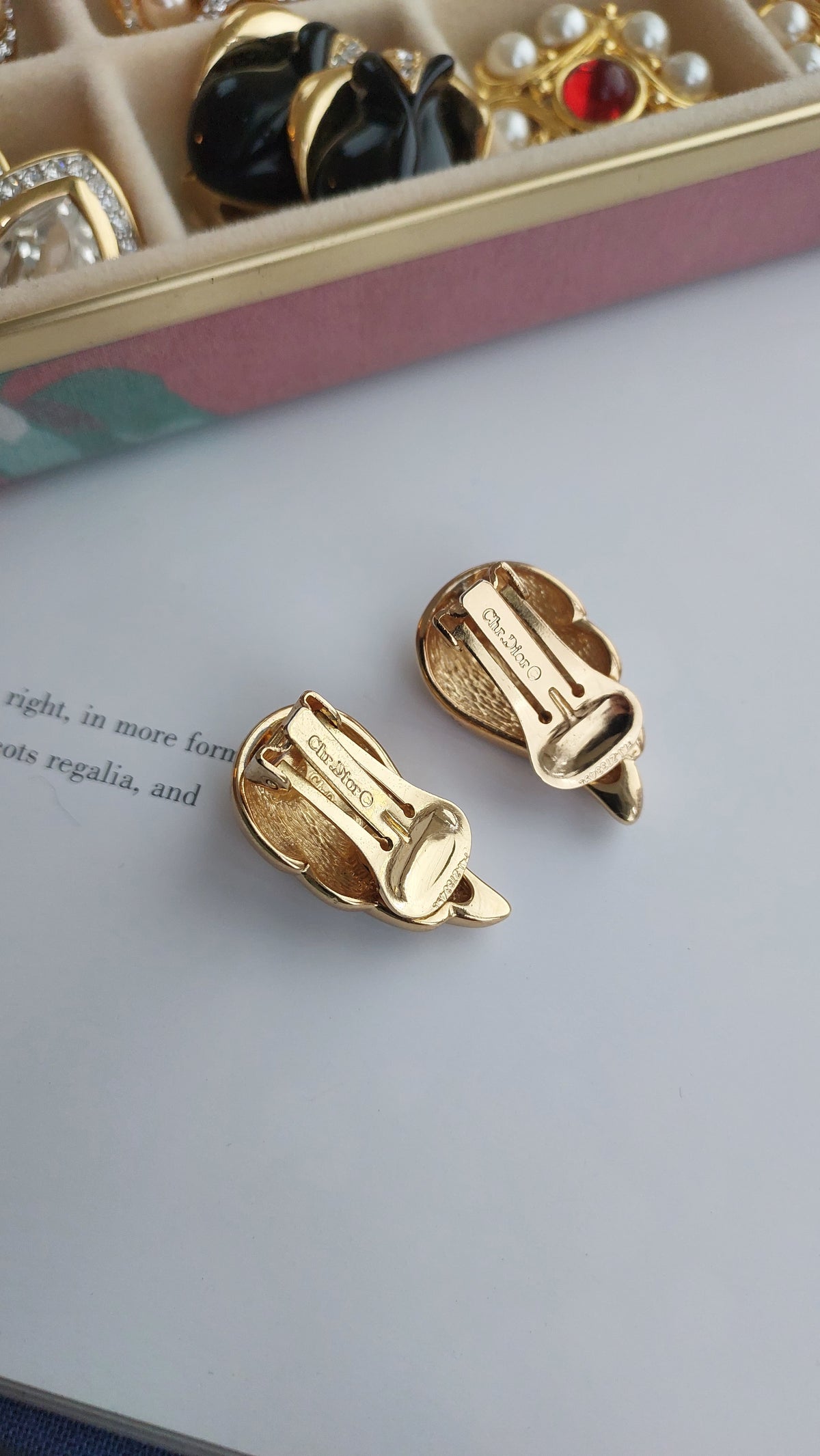 Klipsy Chr.Dior