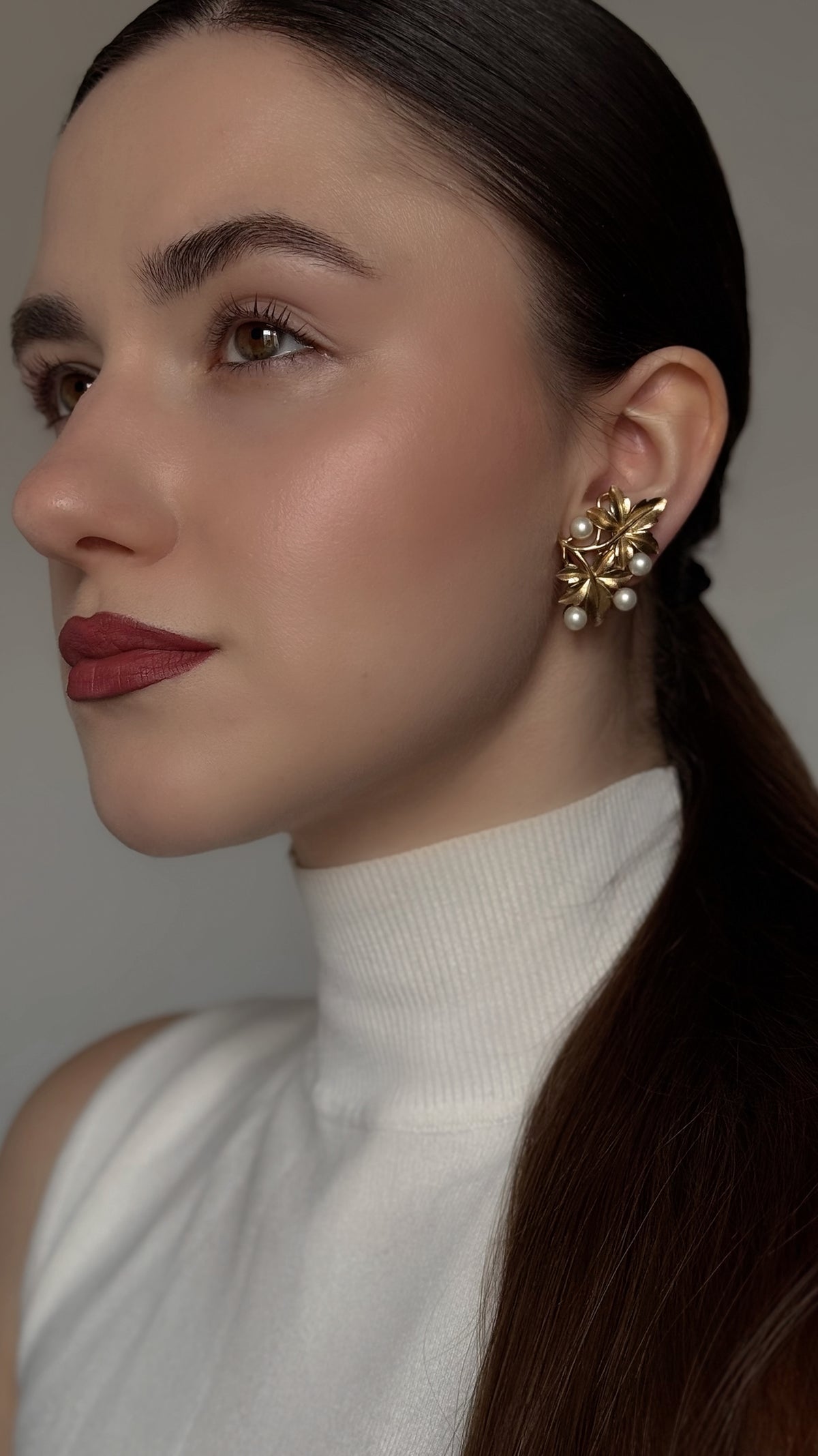 Klipsy  Trifari Crown