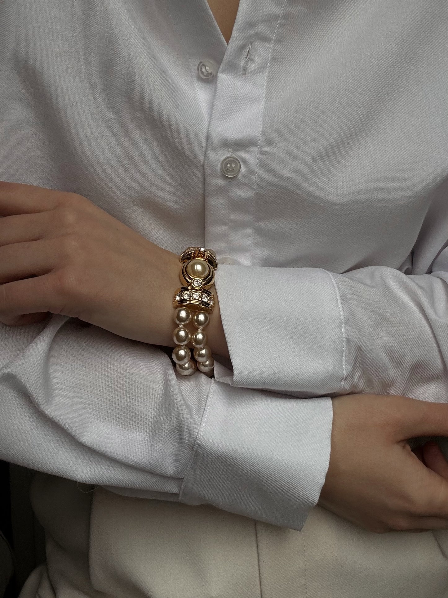 Bransoletka KJL (Kenneth Jay Lane)